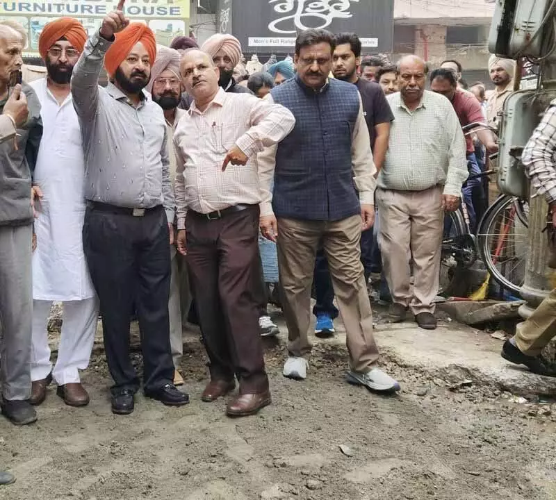 विधायक ने Patiala में 66 लाख रुपये की सड़क निर्माण परियोजना का उद्घाटन किया