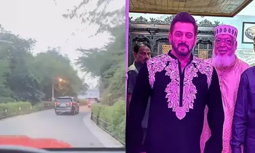 TG: सलमान खान 8 दिन बाद फलकनुमा पैलेस से बाहर निकले TG: सलमान खान 8 दिन बाद फलकनुमा पैलेस से बाहर निकले