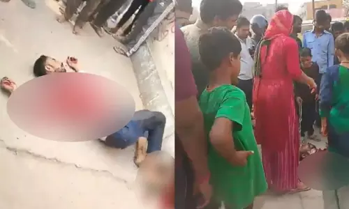दो ग्राहकों में विवाद: मीट की दुकान पर युवक की हत्या करने वाला मुठभेड़ में हुआ गिरफ्तार, VIDEO दो ग्राहकों में विवाद: मीट की दुकान पर युवक की हत्या करने वाला मुठभेड़ में हुआ गिरफ्तार, VIDEO