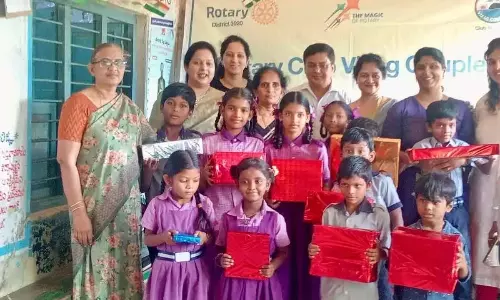 Andhra: एमपीपी स्कूली बच्चों के लिए खुशियाँ लाना Andhra: एमपीपी स्कूली बच्चों के लिए खुशियाँ लाना