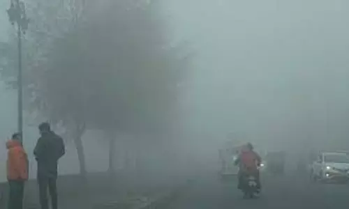 Weather : प्रदेश के बड़े हिस्से में कोहरा , IMD ने जारी की चेतावनी Weather : प्रदेश के बड़े हिस्से में कोहरा , IMD ने जारी की चेतावनी