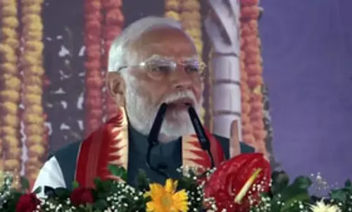 एनडीए सरकार का जोर जनजातीय समाज के पढ़ाई, कमाई और दवाई पर: नरेंद्र मोदी