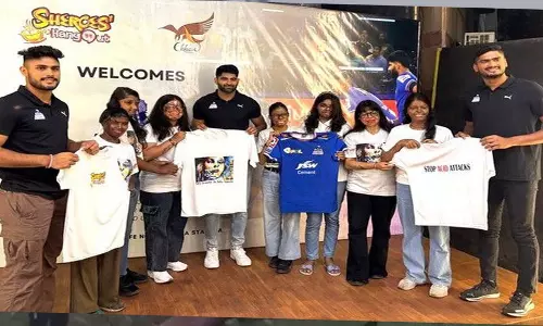 Haryana Steelers ने एसिड अटैक सर्वाइवर्स के साथ खड़े होकर उनका हौसला बढ़ाया