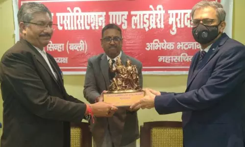 Moradabad: कार्य करने पर मुझे बार का पूर्ण सहयोग लगातार मिला: जिला जज अजय कुमार