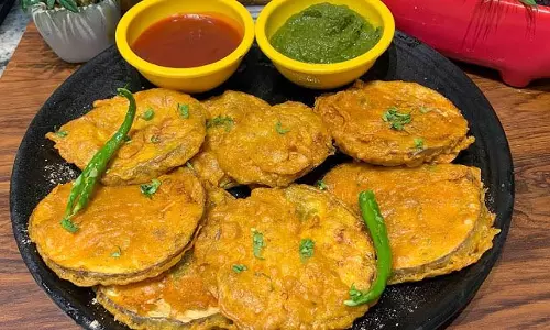बैंगन पकौड़ा रेसिपी