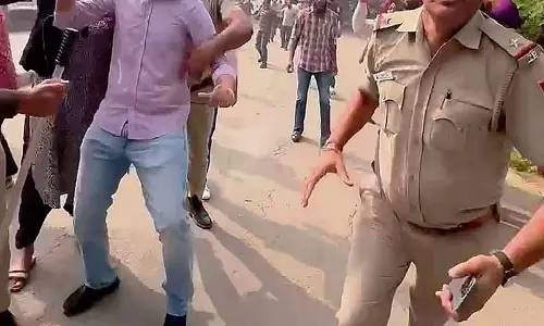 CM Mann के कार्यक्रम को बाधित करने की कोशिश करने पर 14 छात्रों पर मामला दर्ज