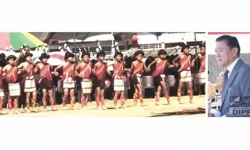 Nagaland : पारंपरिक उत्साह के साथ मनाया गया ‘आहुना’ त्योहार