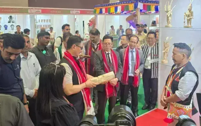 Union Minister किरेन रिजिजू ने भारत अंतर्राष्ट्रीय व्यापार मेले में एपी राज्य मंडप का उद्घाटन किया Union Minister किरेन रिजिजू ने भारत अंतर्राष्ट्रीय व्यापार मेले में एपी राज्य मंडप का उद्घाटन किया