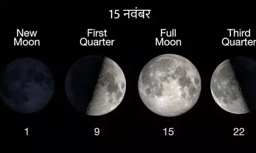 Moon Phase: अपने चंद्र चक्र के पूर्णिमा चरण में, 99% प्रकाशित Moon Phase: अपने चंद्र चक्र के पूर्णिमा चरण में, 99% प्रकाशित