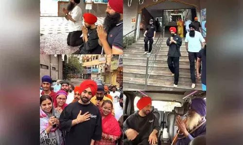 दिलजीत दोसांझ ने Dil-Luminati कॉन्सर्ट से पहले हैदराबाद गुरुद्वारे में प्रार्थना की