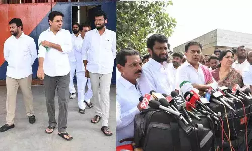 बीआरएस को दोषी ठहराने के लिए निर्दोष लोगों को फंसा रही: KTR