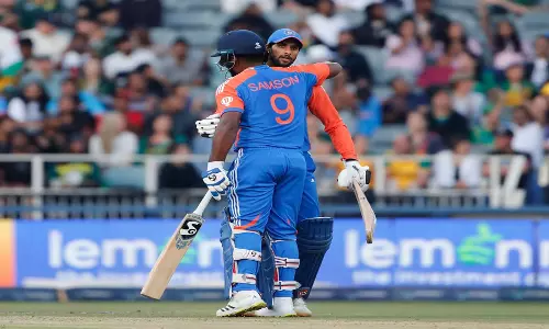 IND vs SA: भारतीय टीम ने साउथ अफ्रीका को दिया पहाड़ जैसा टारगेट IND vs SA: भारतीय टीम ने साउथ अफ्रीका को दिया पहाड़ जैसा टारगेट