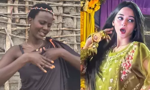 नीमा पॉल आइकॉनिक सॉन्ग मेरा दिल ये पुकारे आजा पर थिरकीं, VIDEO जमकर वायरल