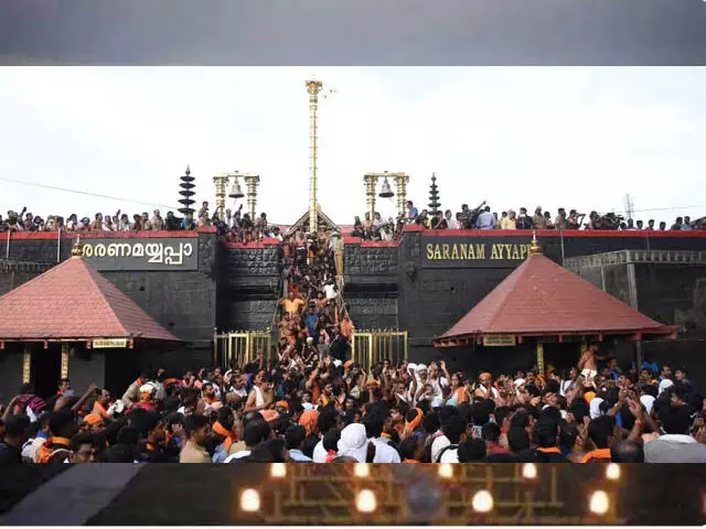 Sabarimala में पर्याप्त पुलिस बल तैनात किया जाएगा