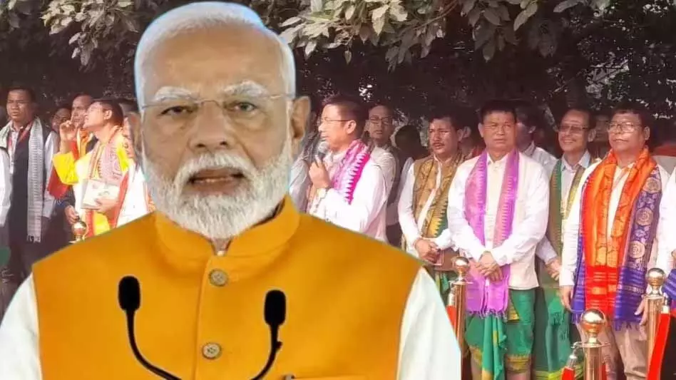 Assam : प्रधानमंत्री मोदी ने दिल्ली में पहले बोडोलैंड महोत्सव का उद्घाटन किया