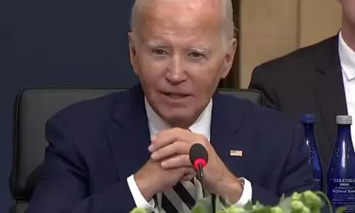 Biden ने दक्षिण कोरिया, जापान के साथ संबंधों की सराहना की Biden ने दक्षिण कोरिया, जापान के साथ संबंधों की सराहना की