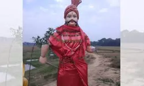 Gaya: असामाजिक तत्वों ने बाबा चौहरमल की प्रतिमा को किया क्षतिग्रस्त
