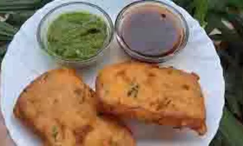 Bread Pakora Without Oil: बिना तले स्वादिष्ट ब्रेड पकौड़ा बनाएं