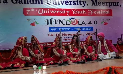 Haryana : रेवाड़ी में युवा महोत्सव में विद्यार्थियों ने दर्शकों का मन मोह लिया Haryana : रेवाड़ी में युवा महोत्सव में विद्यार्थियों ने दर्शकों का मन मोह लिया
