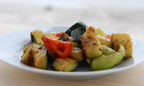 ग्रिल्ड मिक्स वेजिटेबल्स रेसिपी