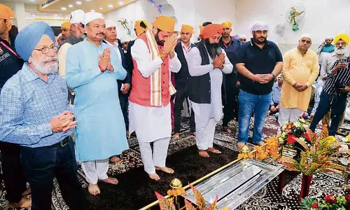 Sain ने मान से कहा, पंजाब ने कड़ा रुख अपनाया Sain ने मान से कहा, पंजाब ने कड़ा रुख अपनाया