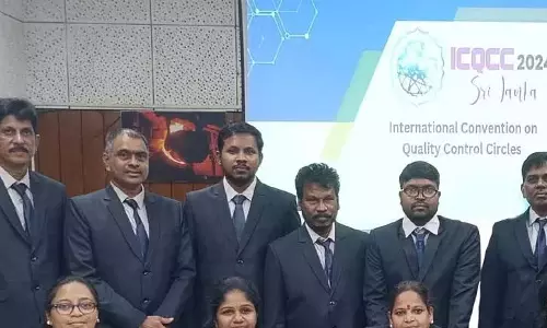 RINL को क्वालिटी कंट्रोल सर्किल मीट में 3 स्वर्ण पुरस्कार मिले RINL को क्वालिटी कंट्रोल सर्किल मीट में 3 स्वर्ण पुरस्कार मिले