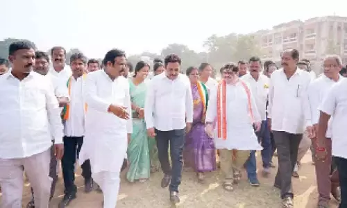 Telangana: धोबी घाट में खेल परिसर की संभावना का आकलन किया Telangana: धोबी घाट में खेल परिसर की संभावना का आकलन किया