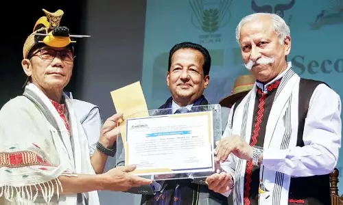 Arunachal के राज्यपाल ने राष्ट्र निर्माण में जनजातीय समुदायों की भूमिका पर प्रकाश डाला Arunachal के राज्यपाल ने राष्ट्र निर्माण में जनजातीय समुदायों की भूमिका पर प्रकाश डाला