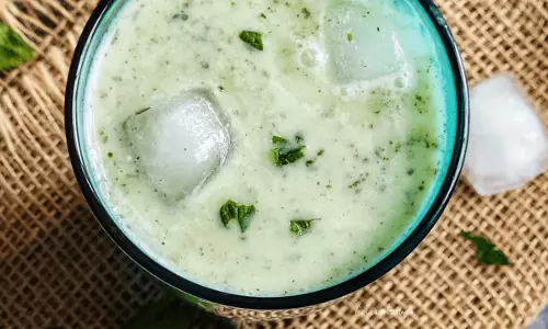 पुदीना छाछ रेसिपी पुदीना छाछ रेसिपी