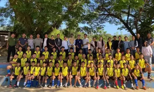 Nagaland : एसएफएस फुटबॉल अकादमी का पहला इंट्रा फुटबॉल टूर्नामेंट Nagaland : एसएफएस फुटबॉल अकादमी का पहला इंट्रा फुटबॉल टूर्नामेंट