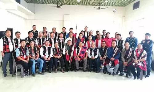 Nagaland : भाईचारा मजबूत करने के लिए एओ सेंडेन सीकेएस का संयुक्त घोषणापत्र