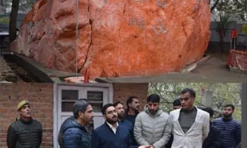 DC ने माता रागेन्या अस्थापन मंदिर का दौरा किया