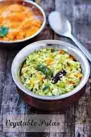 Vegetable Pulao: लंच के लिए इस रेसिपी से मिनटों में बनाएं