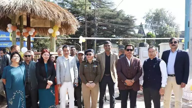 Meghalaya के सीएम कोनराड संगमा ने शिलांग में नव विकसित आईजीपी प्वाइंट का उद्घाटन