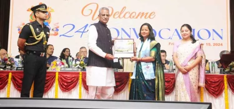 Sikkim मणिपाल विश्वविद्यालय के 24वें दीक्षांत समारोह