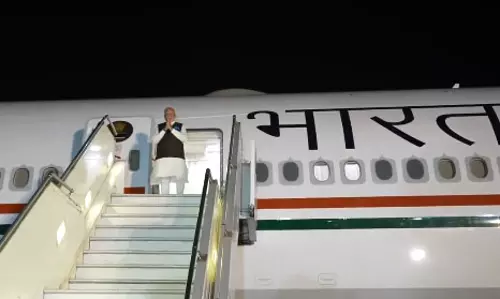 नाइजीरिया पहुंचे पीएम मोदी, वीडियो
