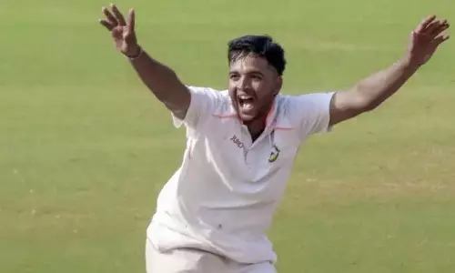 Ranji Trophy 2024-25: हैदराबाद, आंध्र प्रदेश के बीच मुकाबला ड्रॉ रहा Ranji Trophy 2024-25: हैदराबाद, आंध्र प्रदेश के बीच मुकाबला ड्रॉ रहा