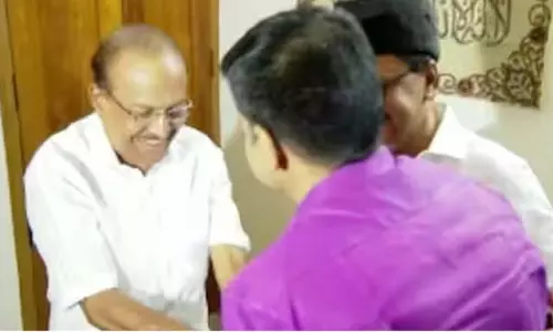 Sandeep Warrier ने लीग के नेताओं से मुलाकात: नेताओं ने स्वागत किया Sandeep Warrier ने लीग के नेताओं से मुलाकात: नेताओं ने स्वागत किया