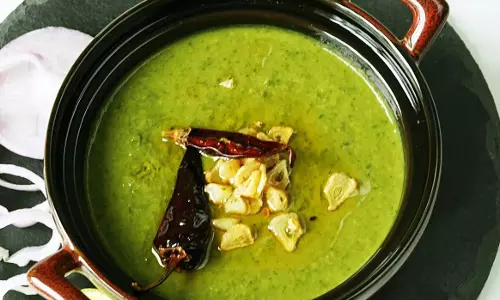 पालक करी रेसिपी