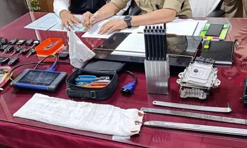 Haryana :  हाईटेक वाहन चोर गिरोह का सदस्य संक्षिप्त मुठभेड़ के बाद पकड़ा गया