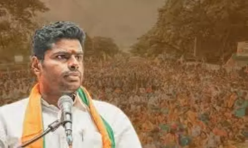 युवाओं के लिए रोजगार सृजित करें, अन्नामलाई ने मुख्यमंत्री से किया आग्रह युवाओं के लिए रोजगार सृजित करें, अन्नामलाई ने मुख्यमंत्री से किया आग्रह