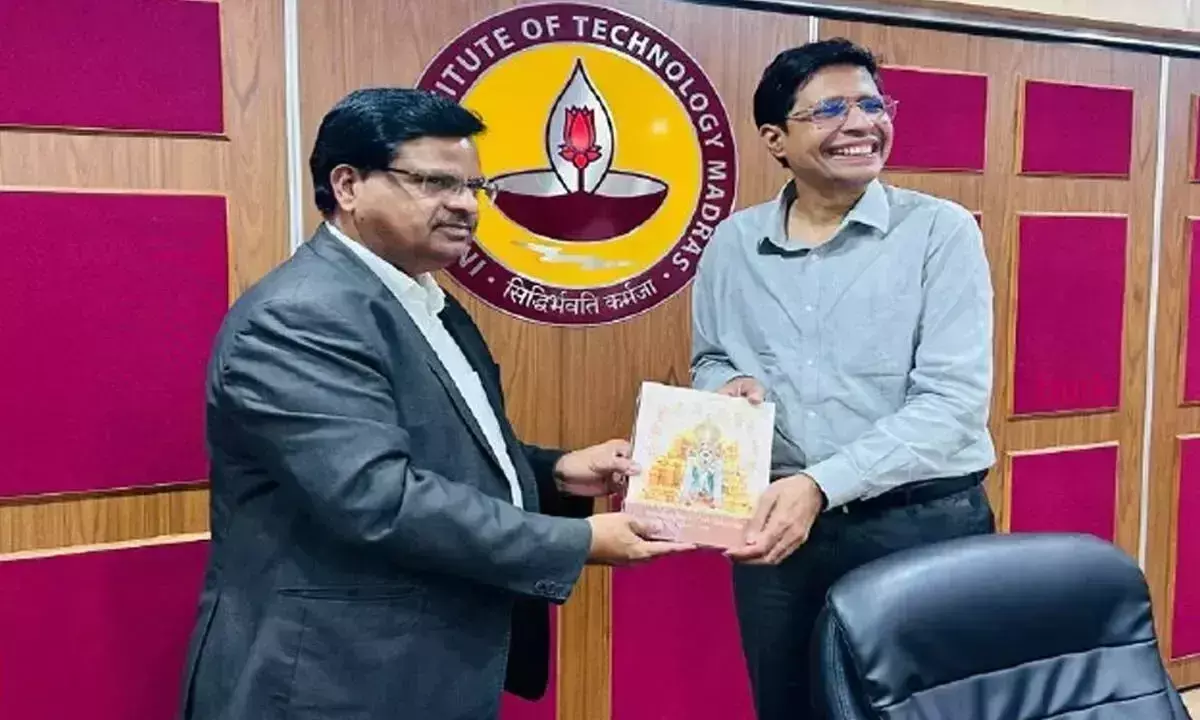 TGCHE ने अनुसंधान पार्क स्थापित करने के लिए आईआईटी-मद्रास से मदद मांगी TGCHE ने अनुसंधान पार्क स्थापित करने के लिए आईआईटी-मद्रास से मदद मांगी