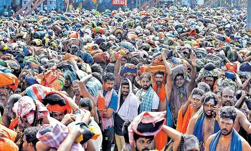 Kerala :  अब तक 83,429 श्रद्धालु सबरीमाला पहुंचे