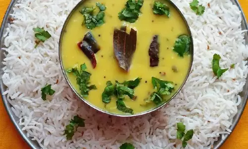 कढ़ी चावल रेसिपी