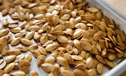 भुने कद्दू के बीज की रेसिपी