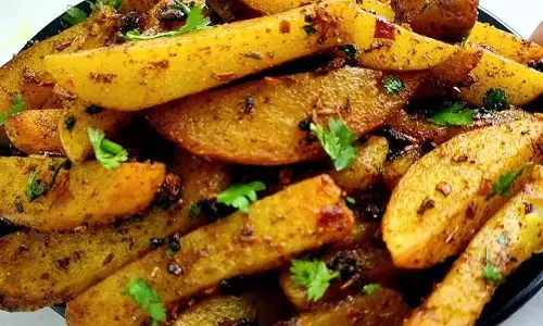 मसालेदार आलू फ्राई रेसिपी