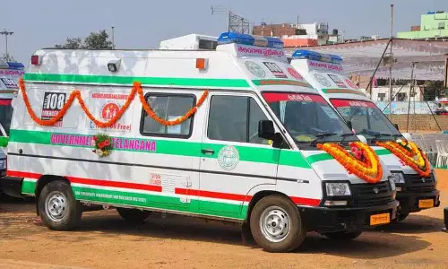 Karimnagar में 108 एम्बुलेंस की कमी से आपातकालीन सेवाएं प्रभावित