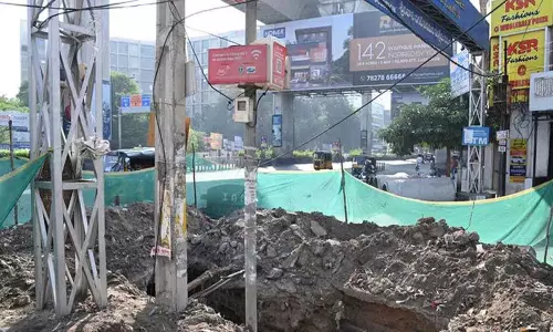 Hyderabad में नागरिकों ने नागरिक मुद्दों को उठाया