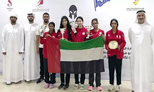 UAE ने बहरीन में अरब महिला नौकायन चैम्पियनशिप में दो स्वर्ण पदक जीते