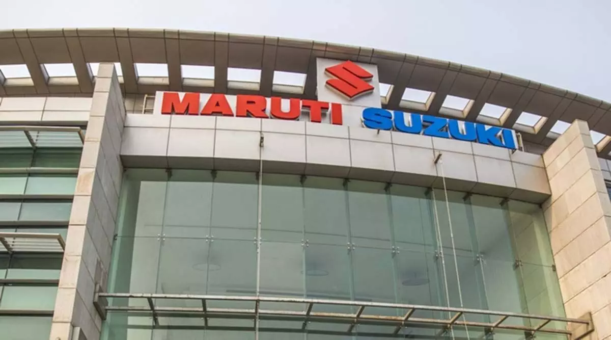 Maruti Suzuki India शेयर कीमत 1.05% ऊपर कारोबार कर रहा